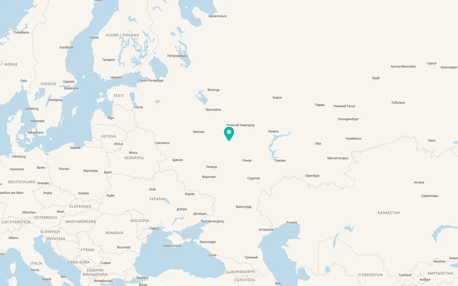 Map of Yermish’