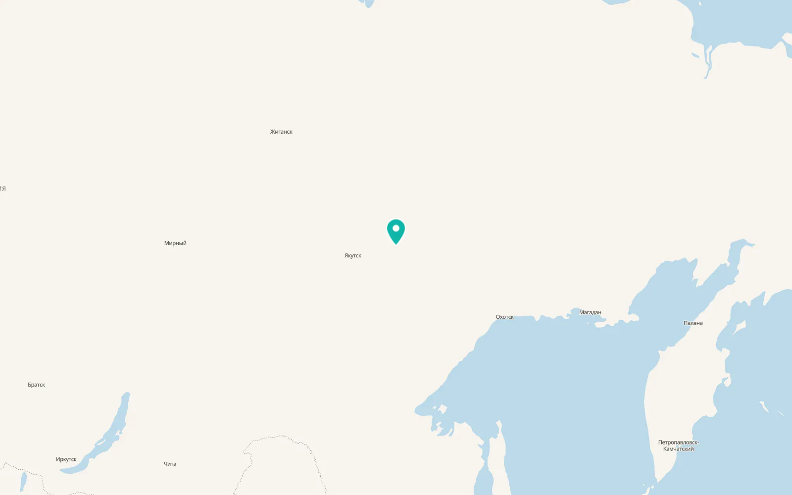 Map of Ytyk-Kyuyël’