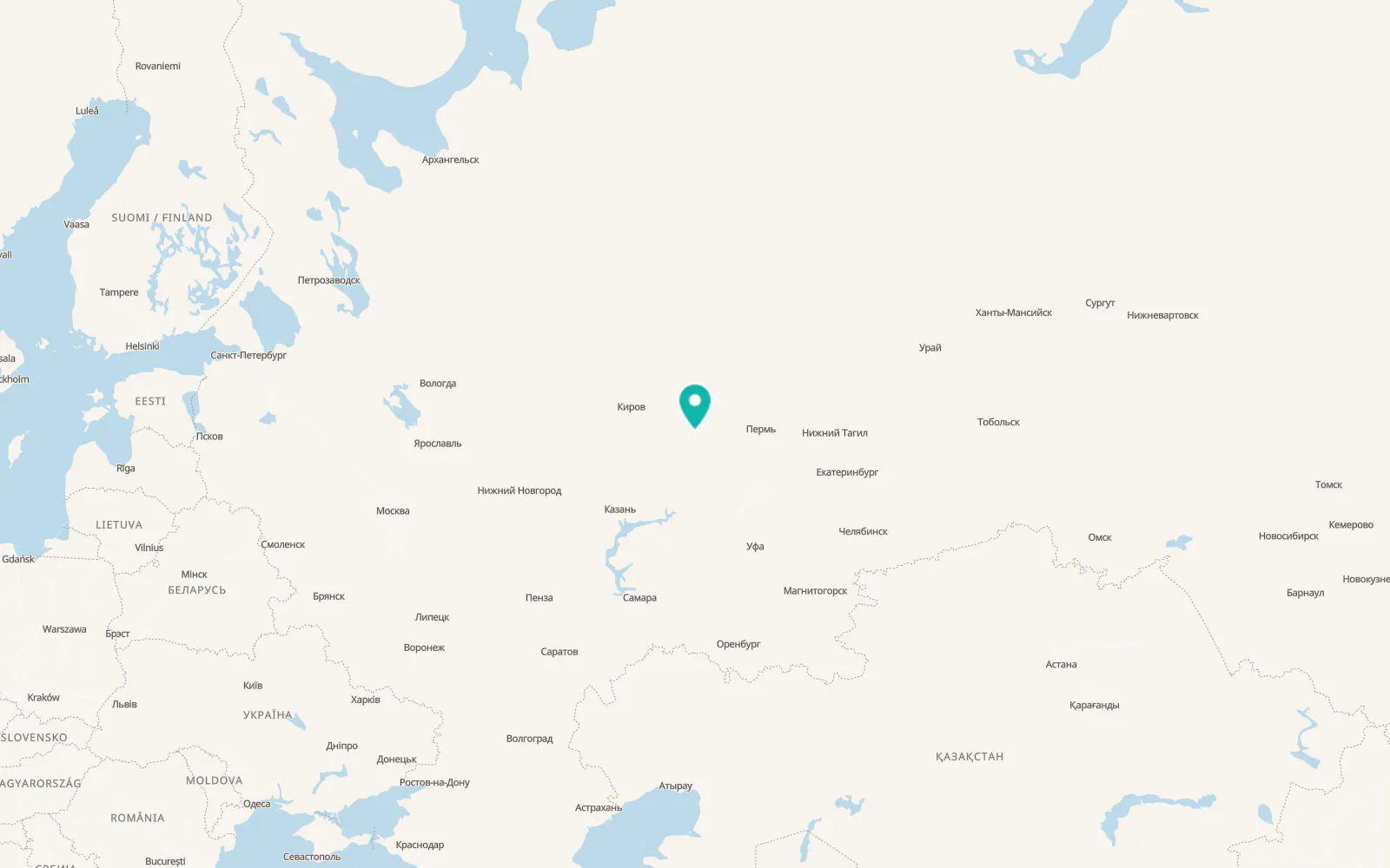 Map of Yunda