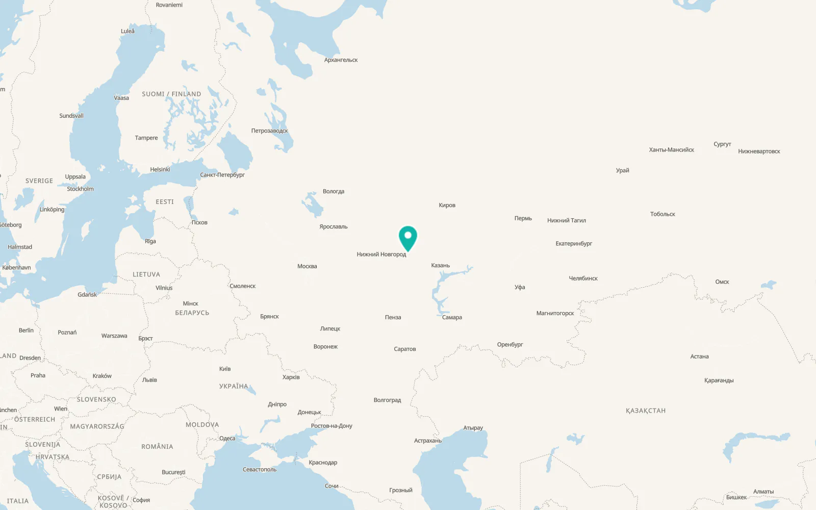 Map of Yurino