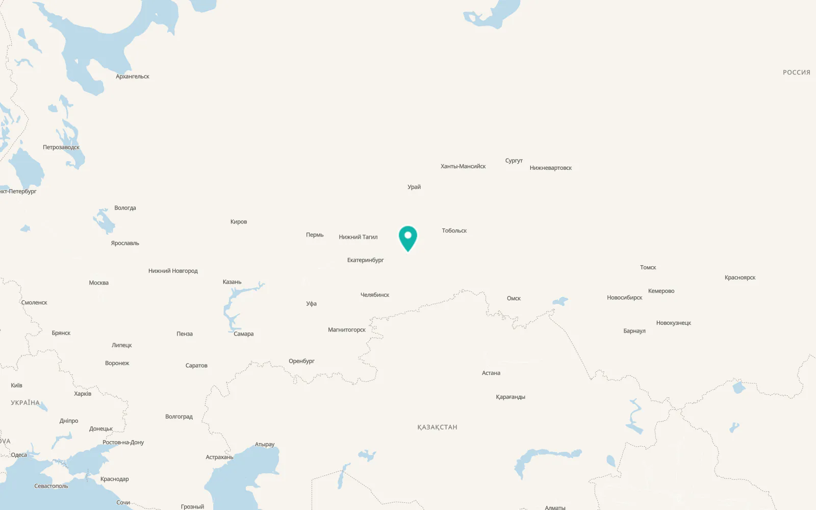 Map of Yushala