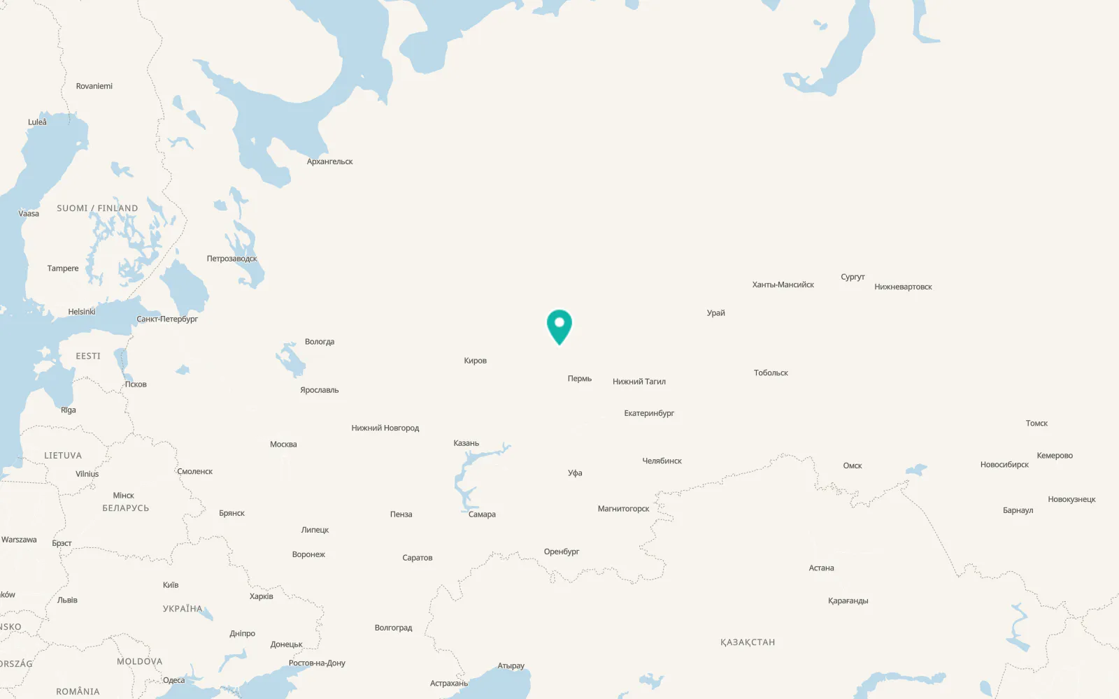 Map of Yus’va