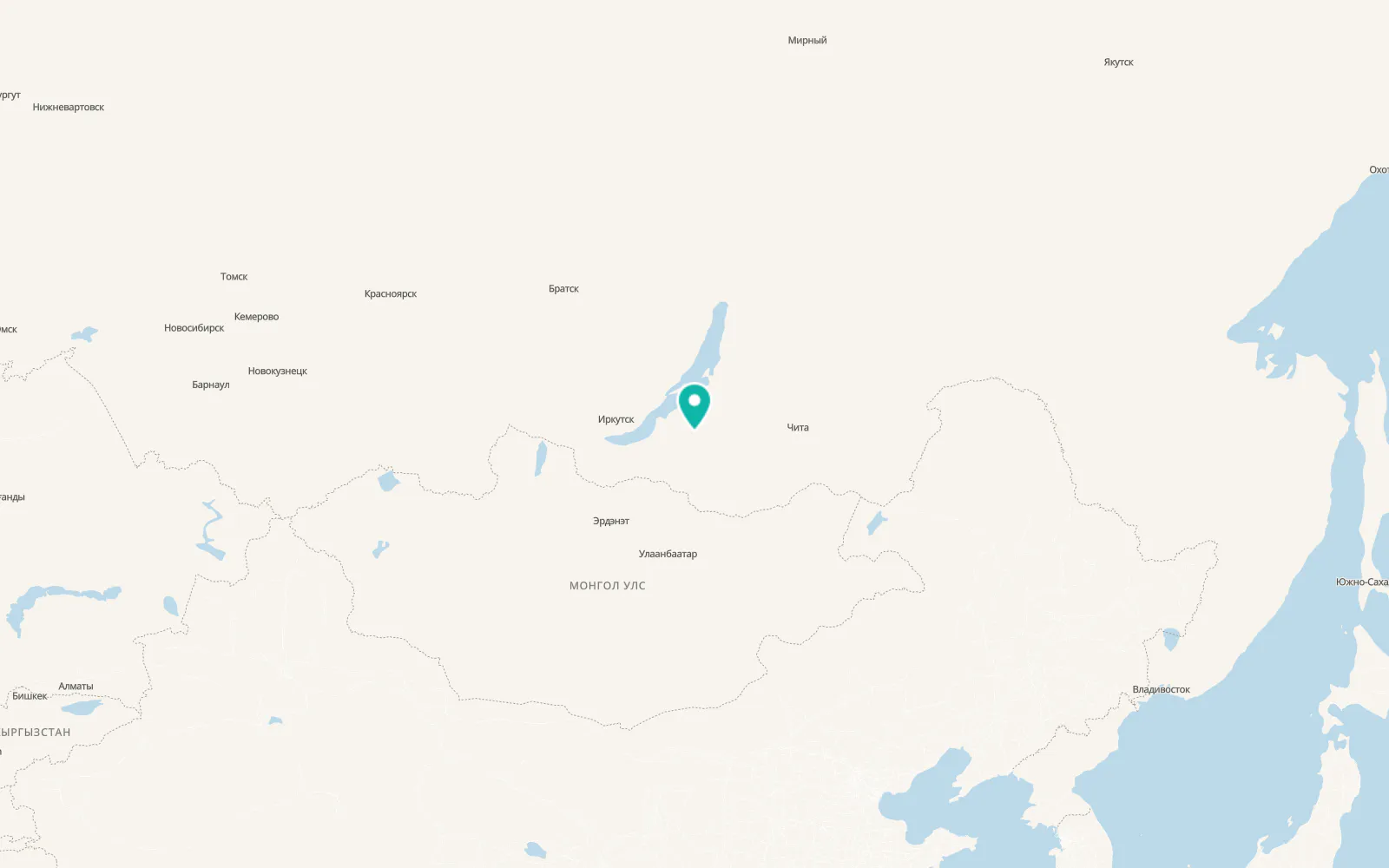Map of Zaigrayevo