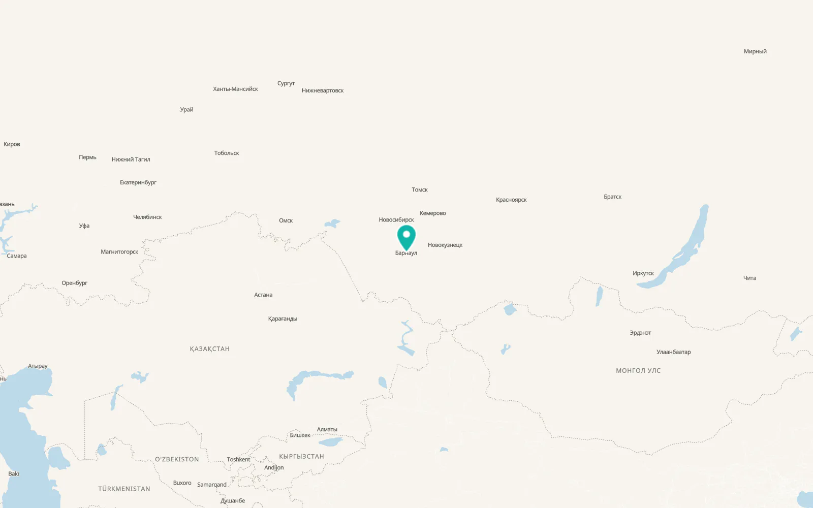 Map of Zaton