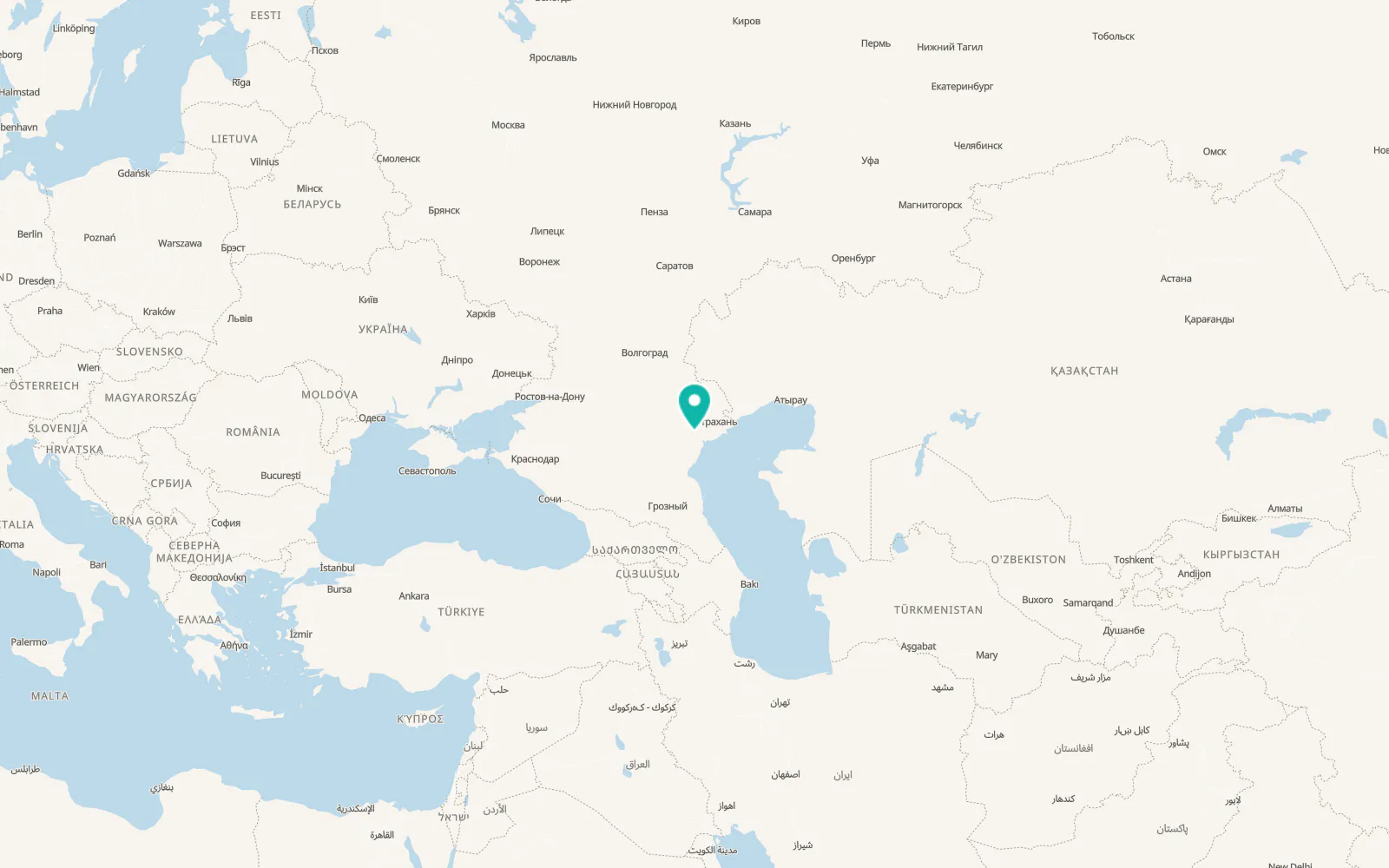 Map of Zenzeli