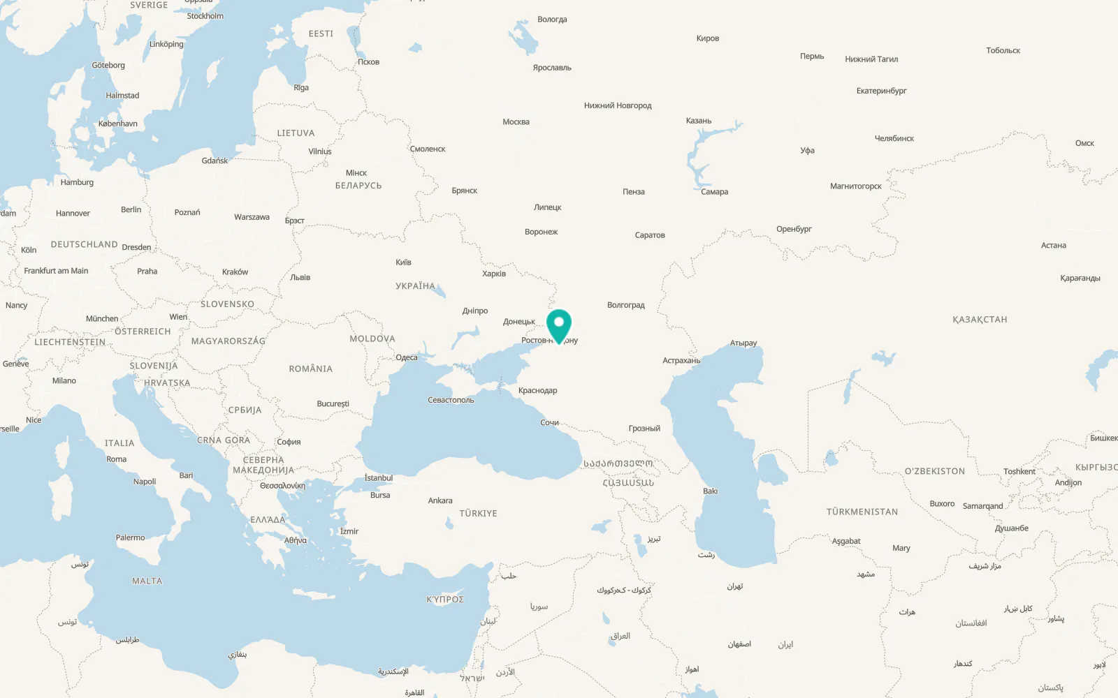 Map of Zernograd