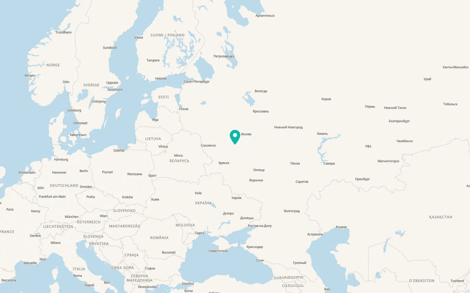 Map of Zhiletovo
