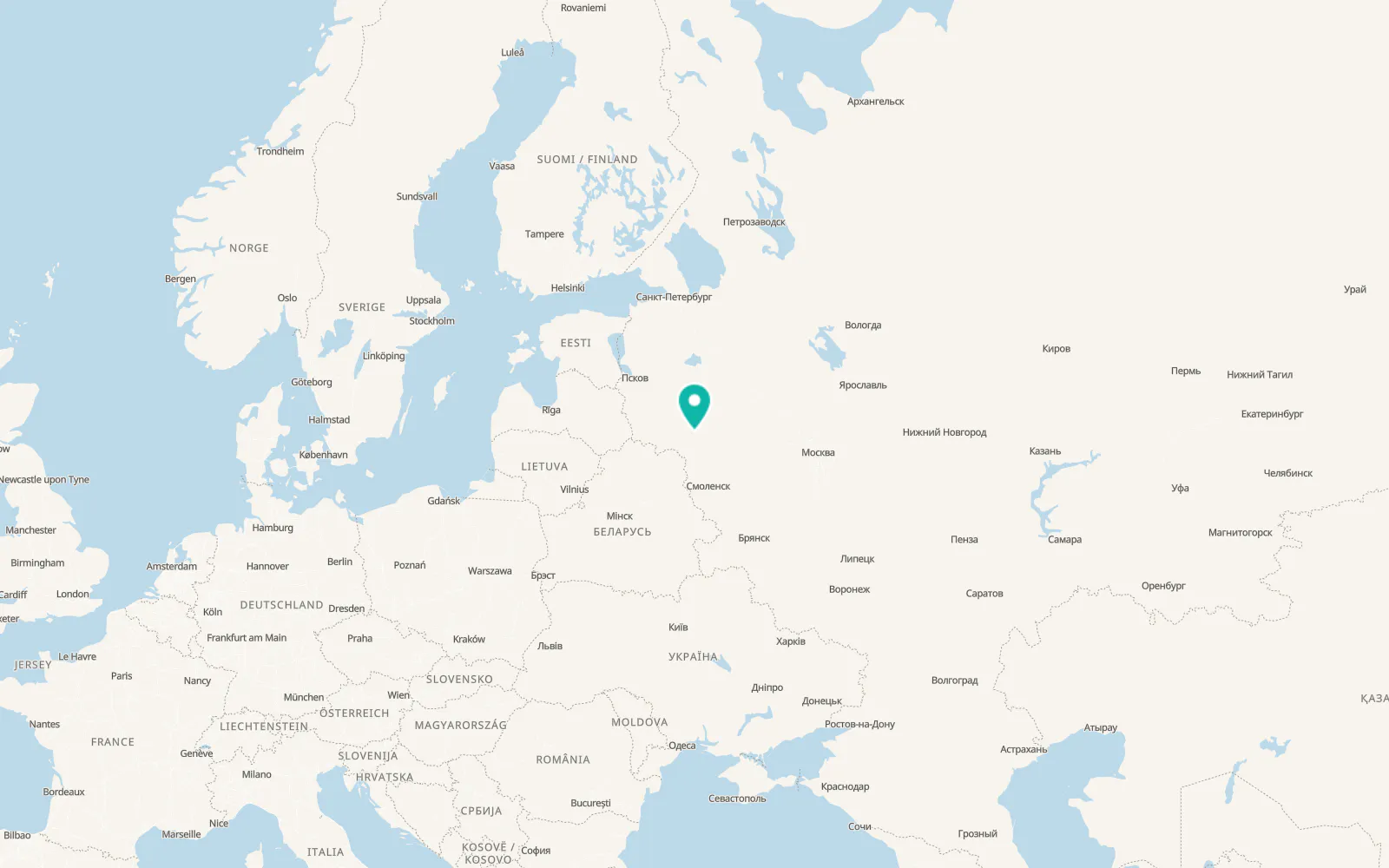 Map of Zhizhitsa