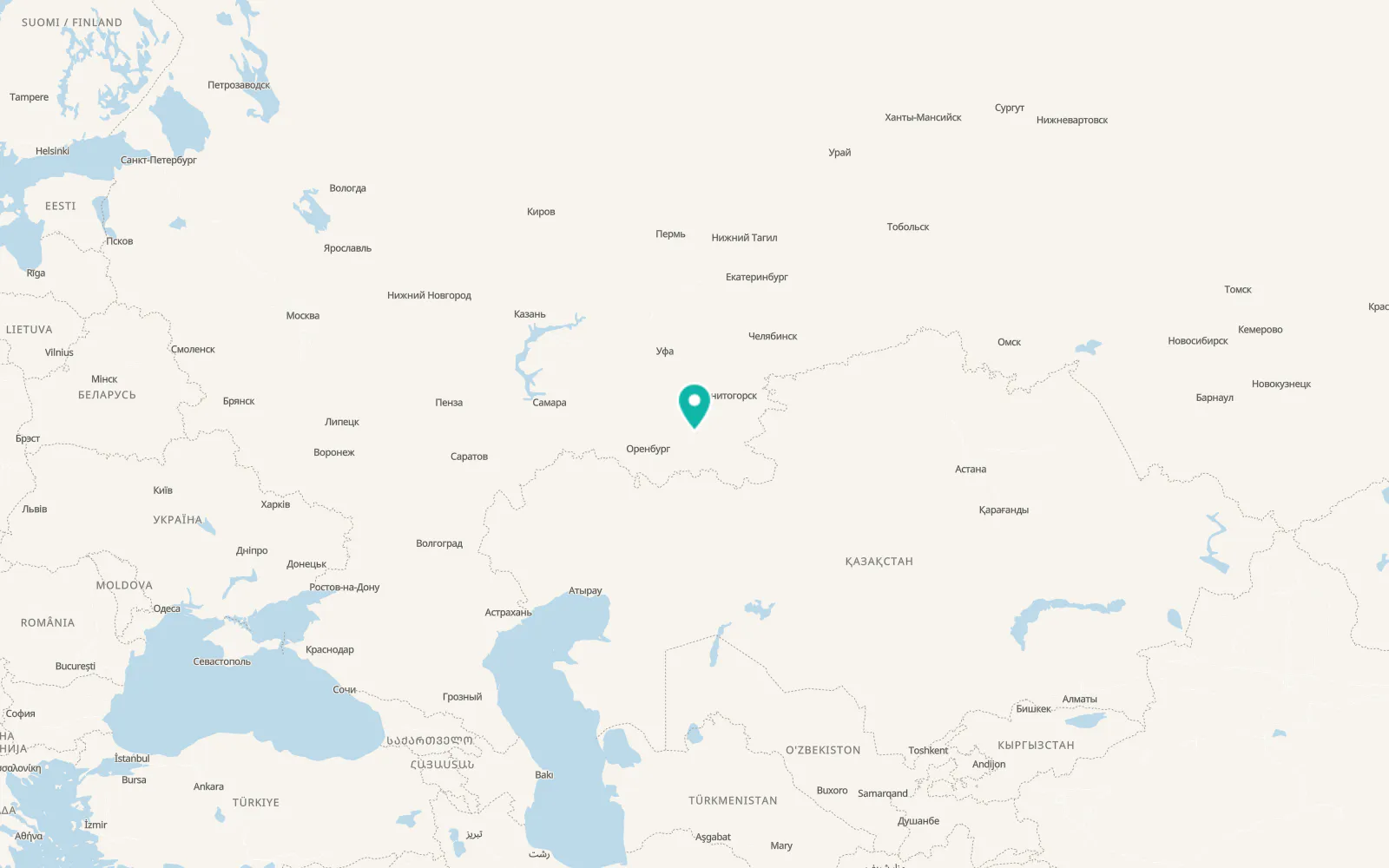 Map of Zilair