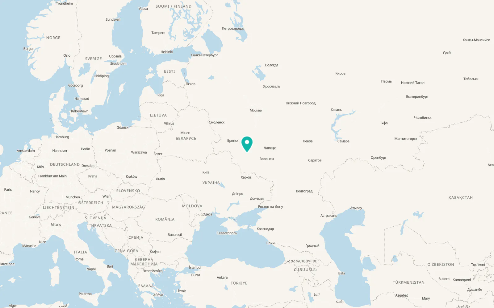 Map of Zolotukhino