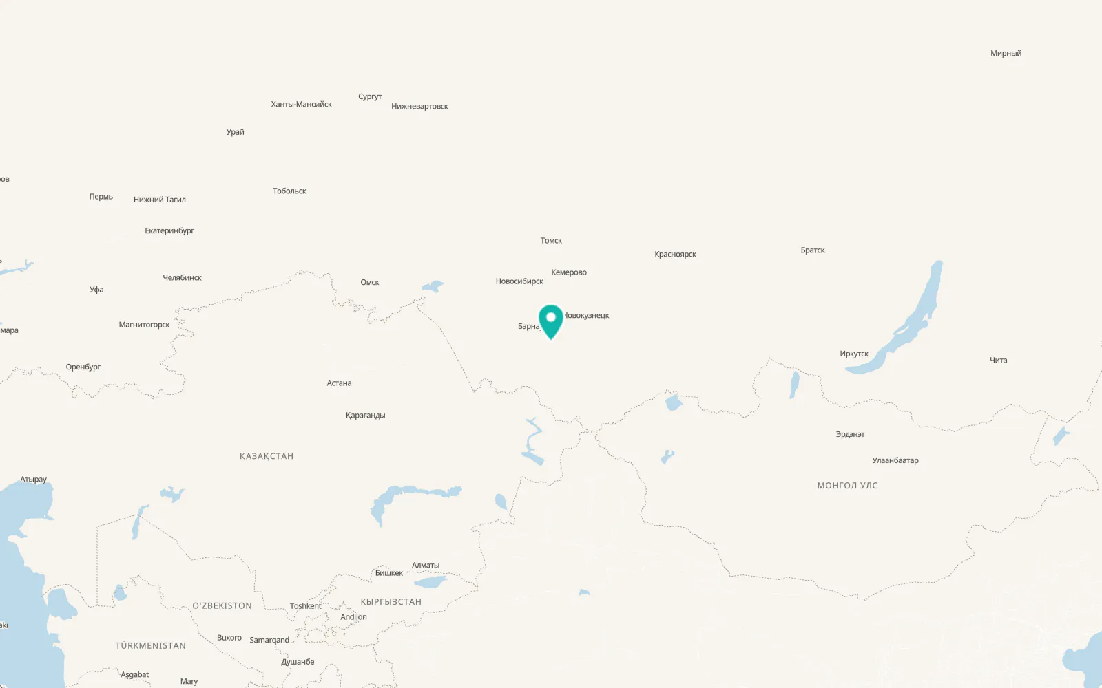 Map of Zonal’noye