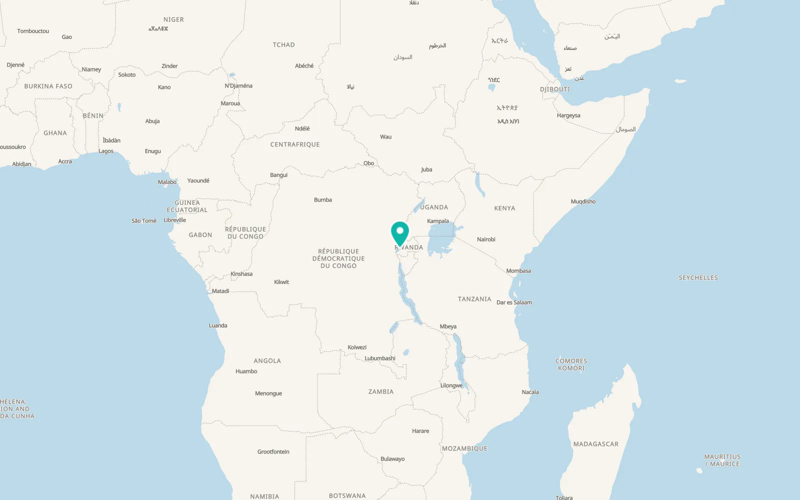 Map of Gihombo