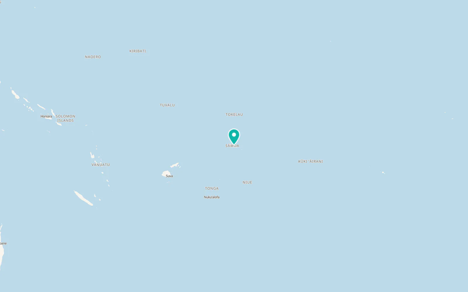 Map of Afega