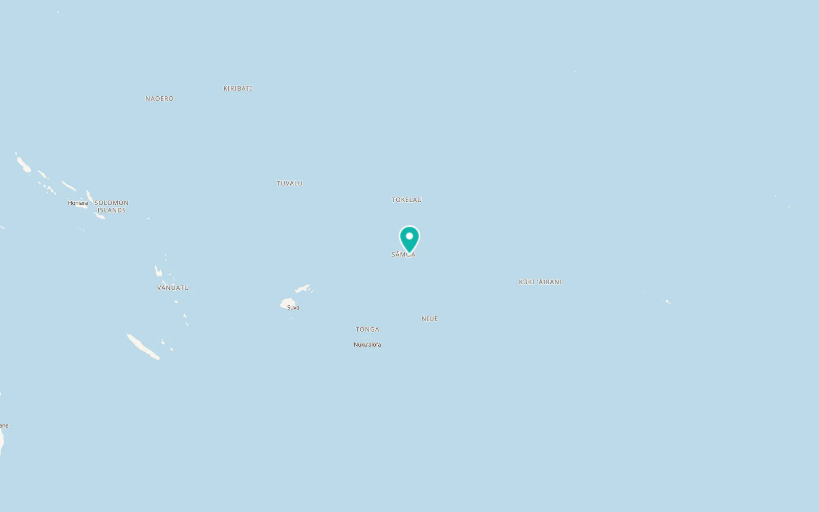 Map of Falefa