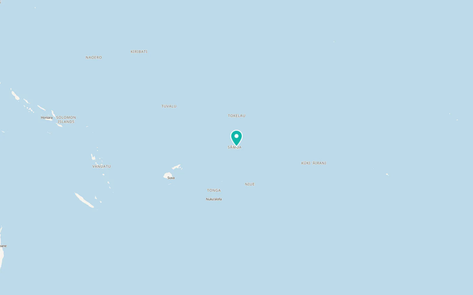 Map of Faleula