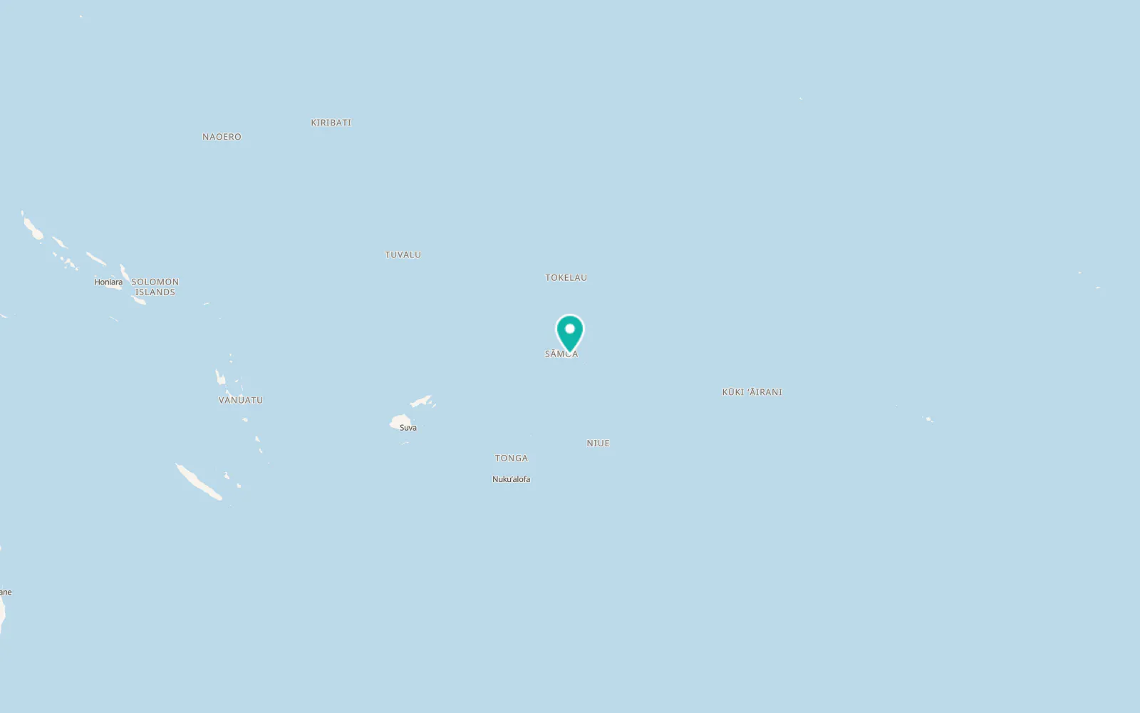 Map of Falevao