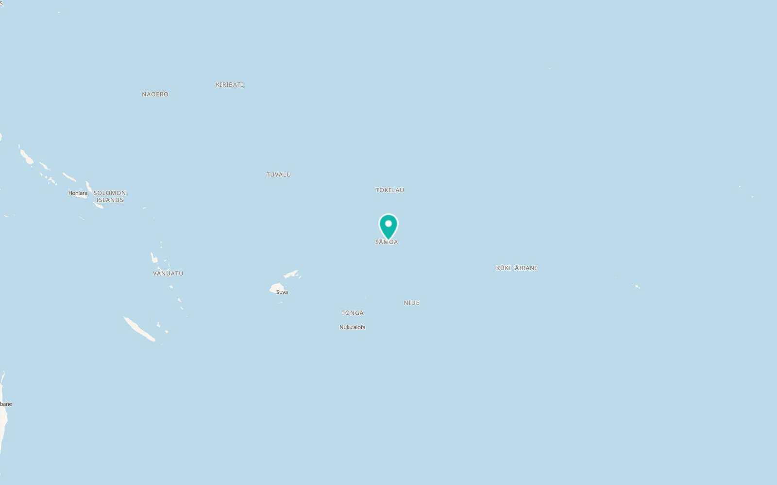 Map of Fasito‘outa