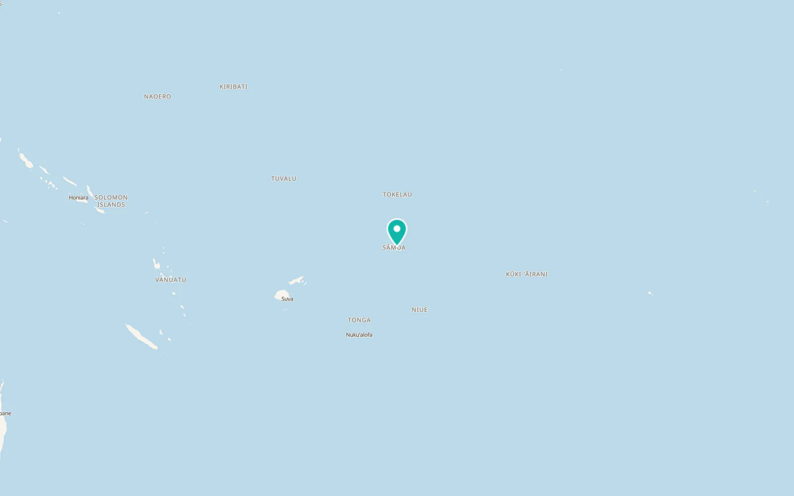 Map of Le'auva'a