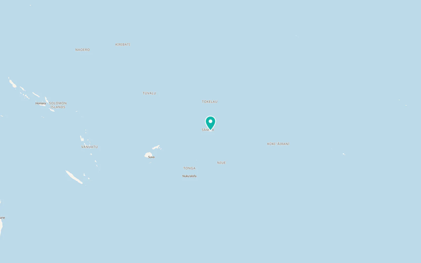 Map of Matautu