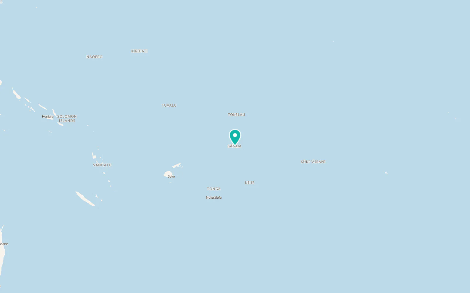 Map of Mulifanua