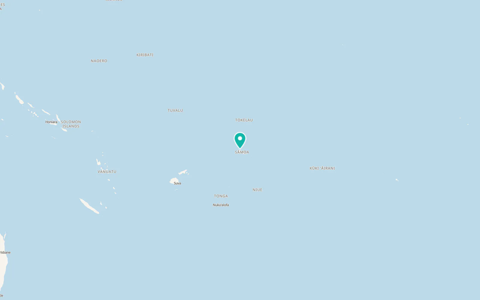 Map of Safotu
