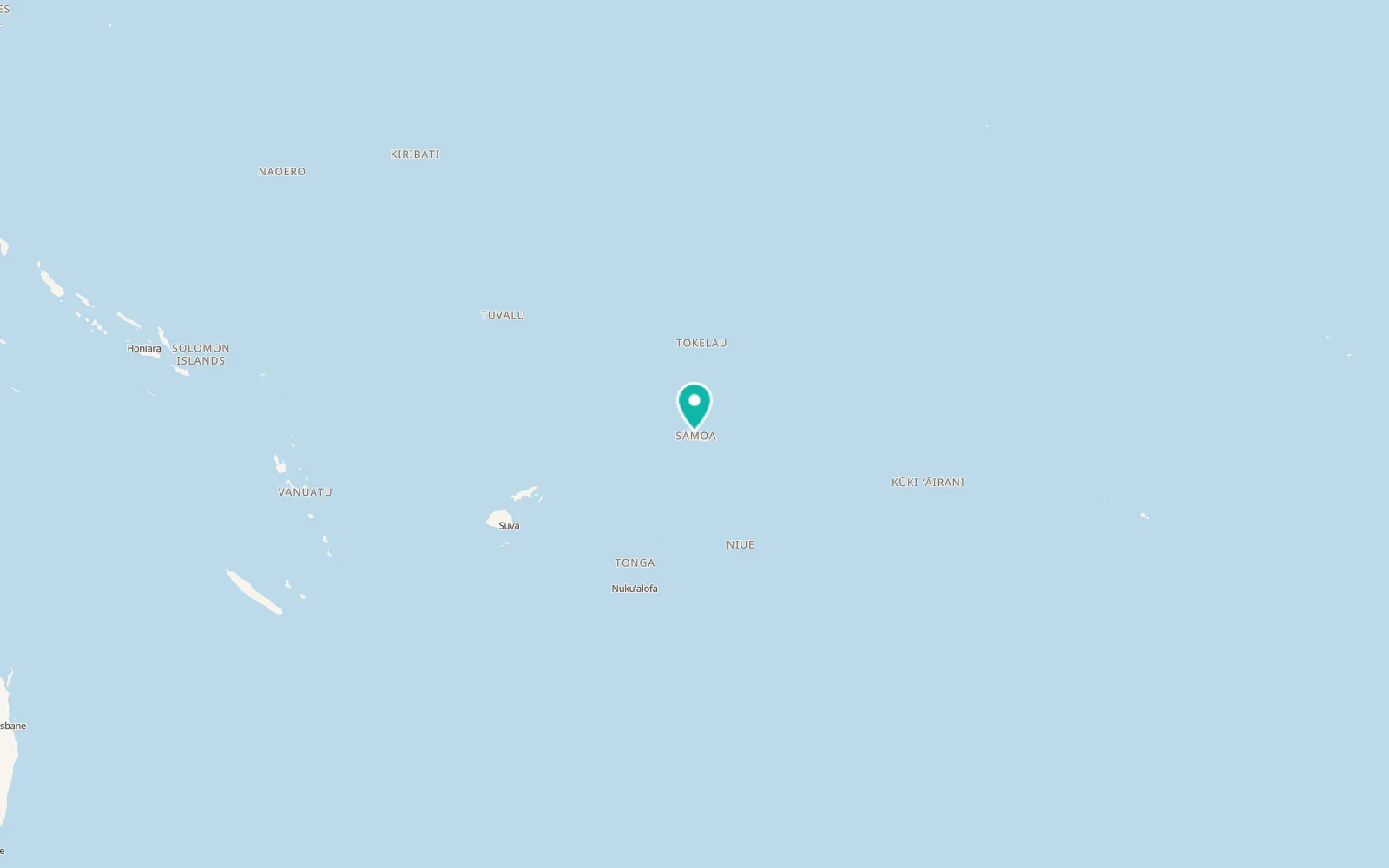 Map of Safotulafai