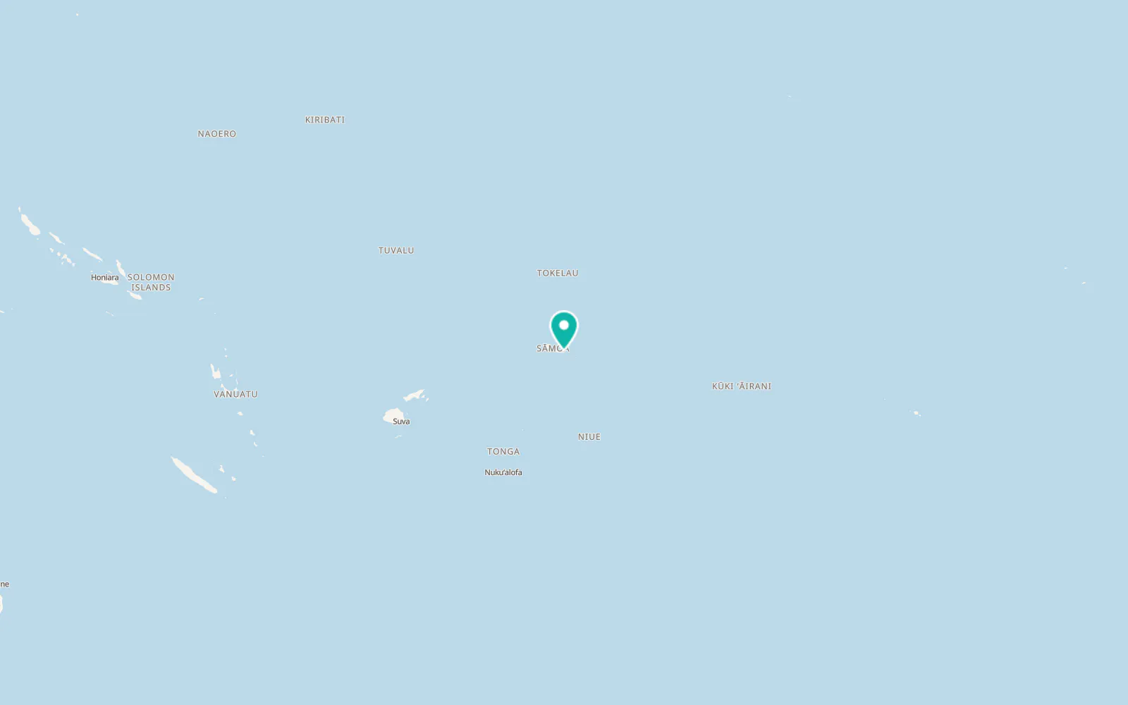 Map of Sale’a’aumua