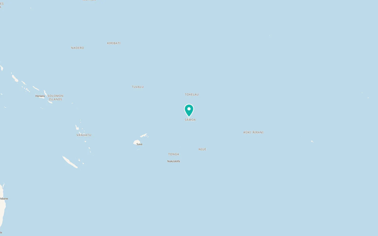 Map of Sale’aula