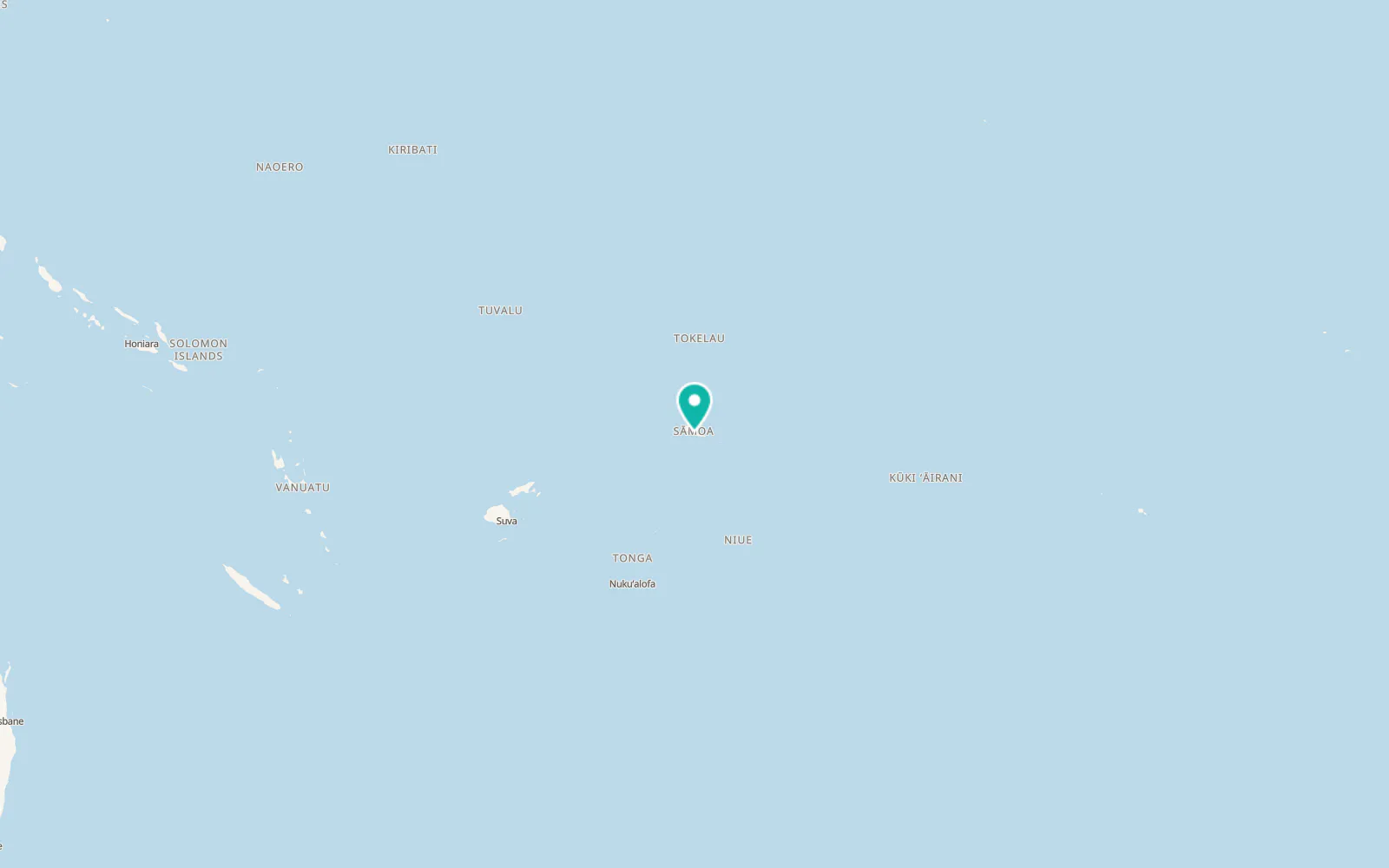 Map of Samatau