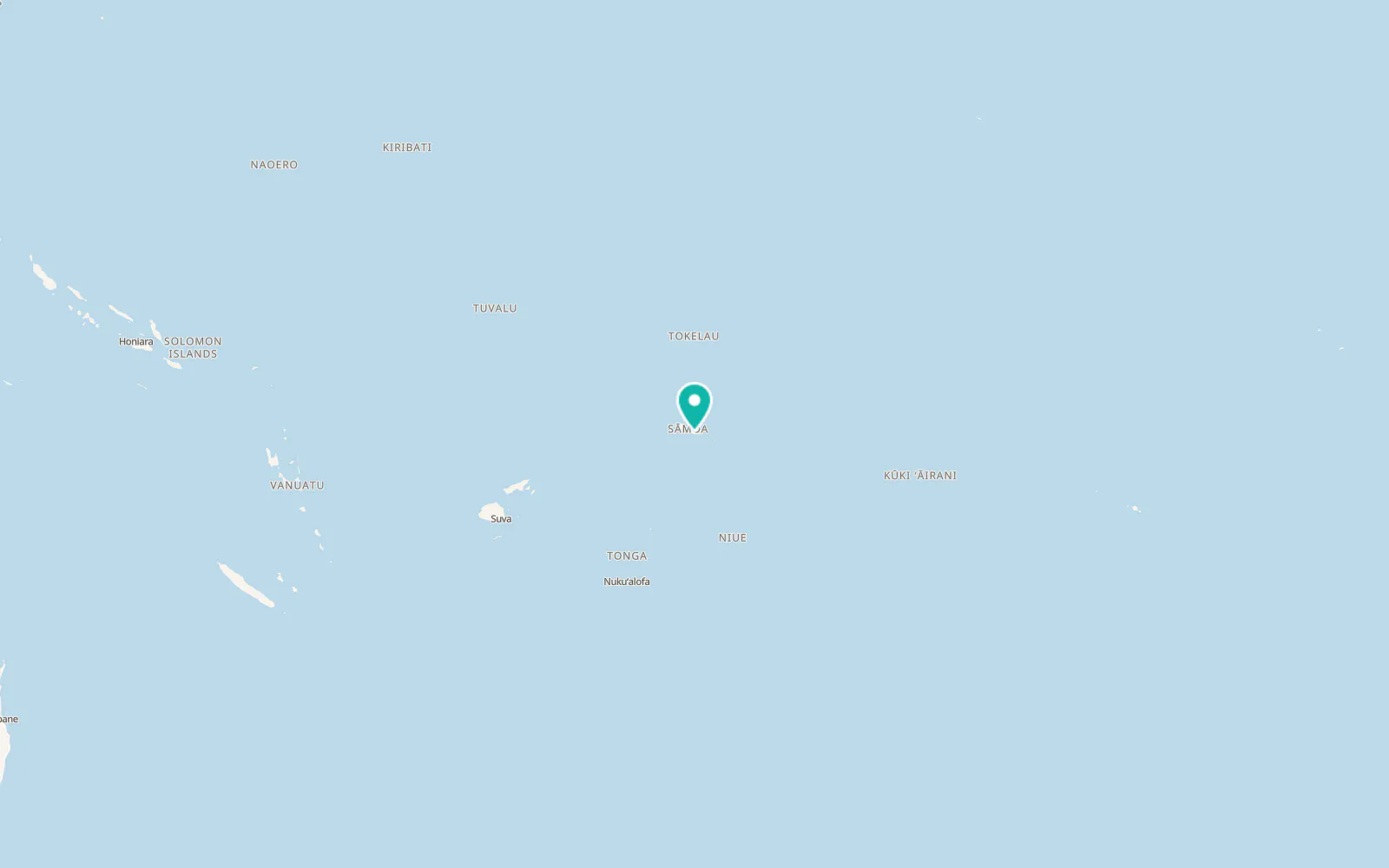 Map of Si’umu