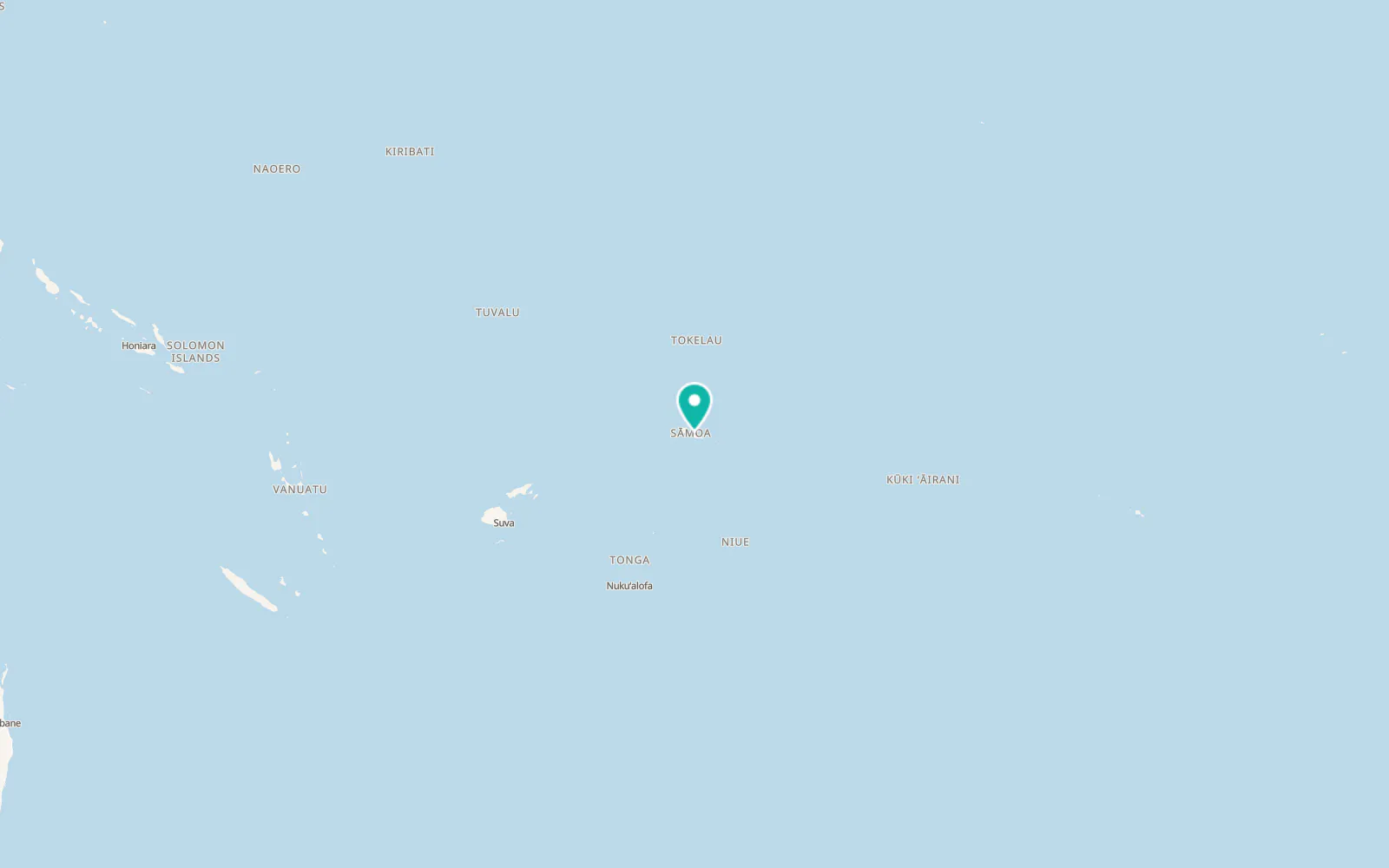 Map of Tufulele