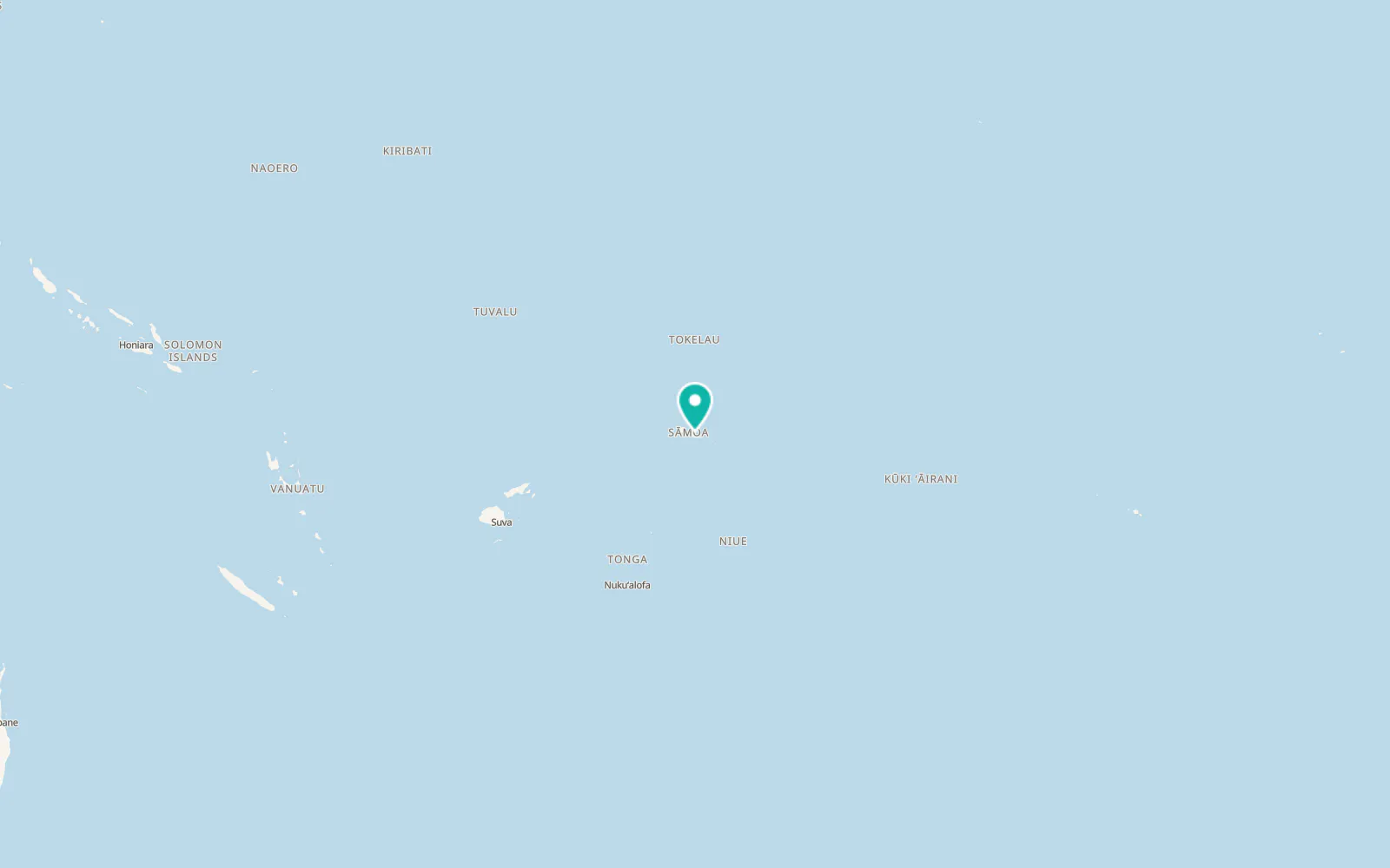 Map of Vaimoso