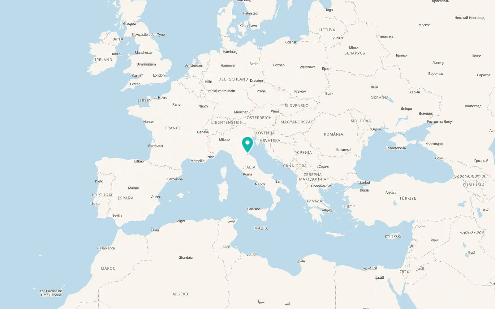 Map of Fiorina