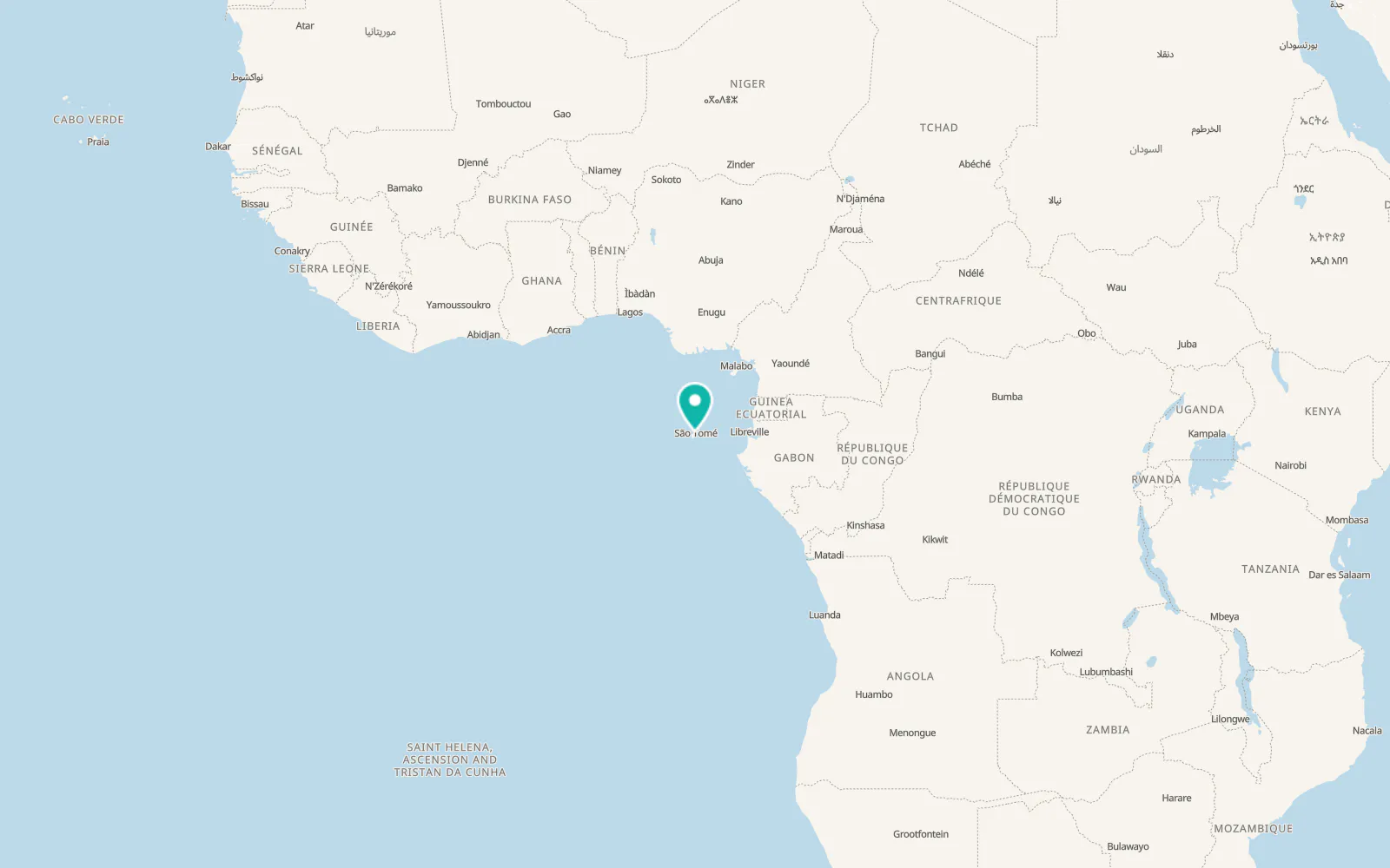 Map of Capela