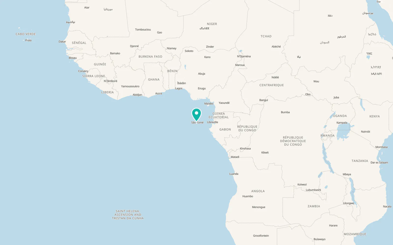 Map of Rosema