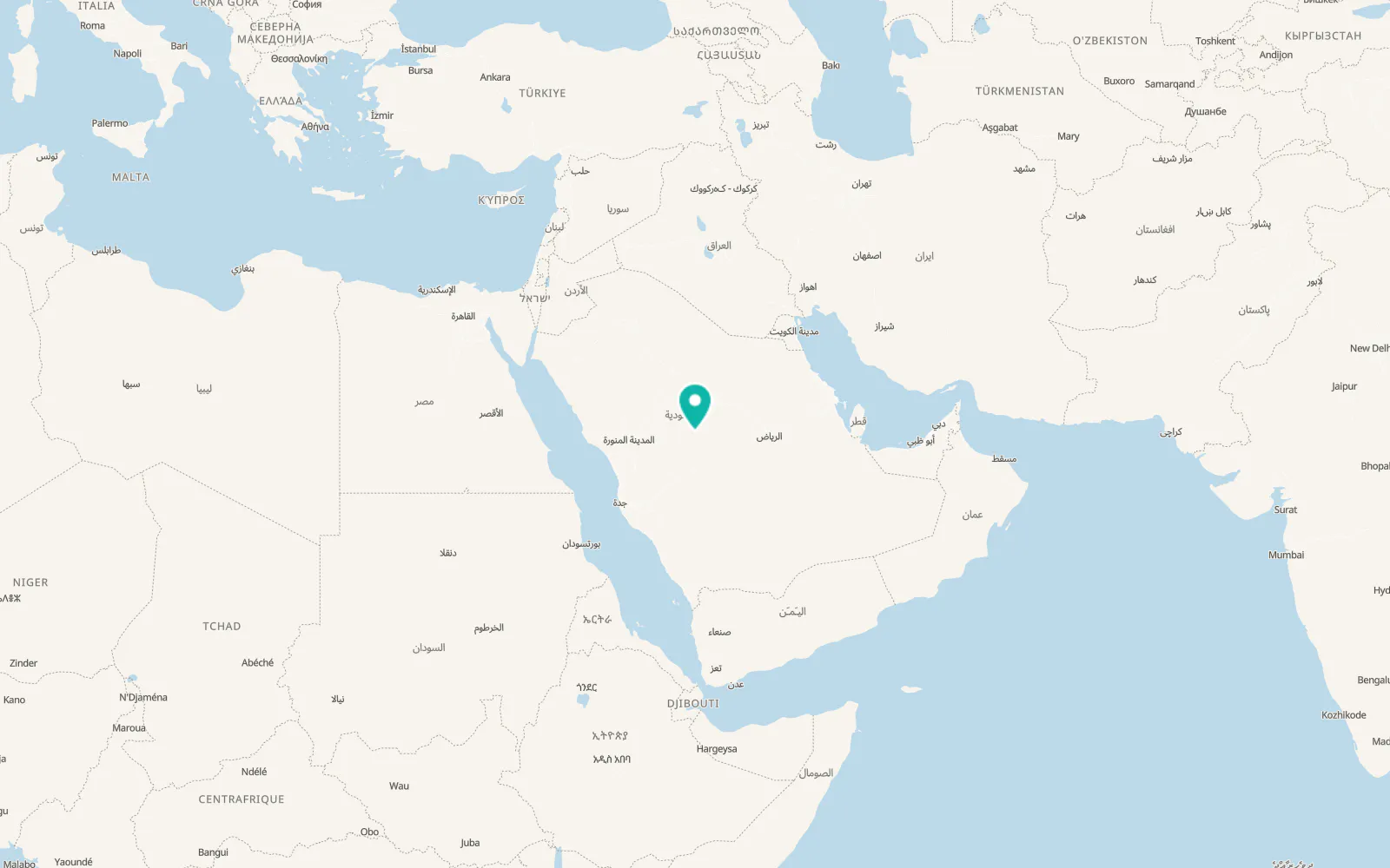Map of Alrmtheiah