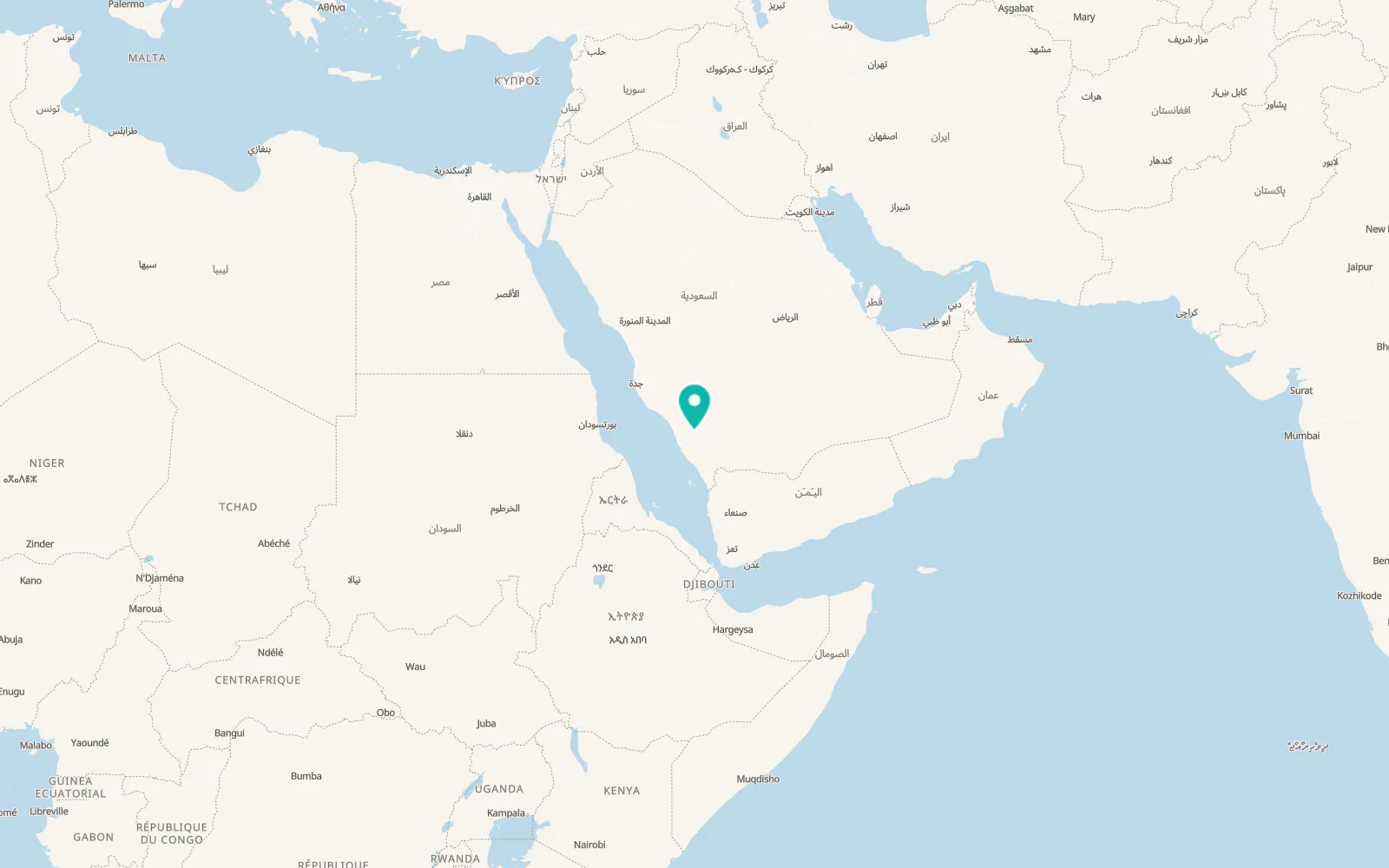 Map of An Nimas