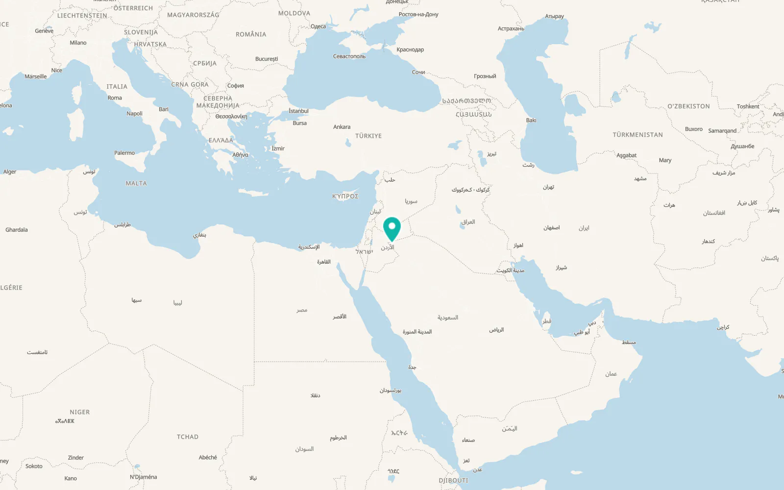 Map of Qurayyat