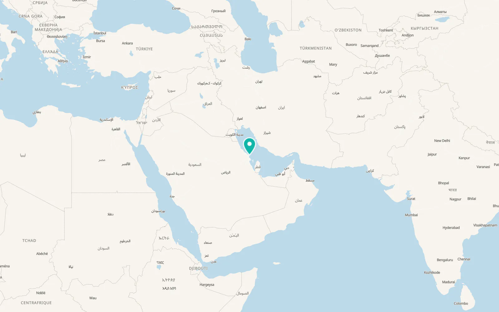 Map of Raḩīmah