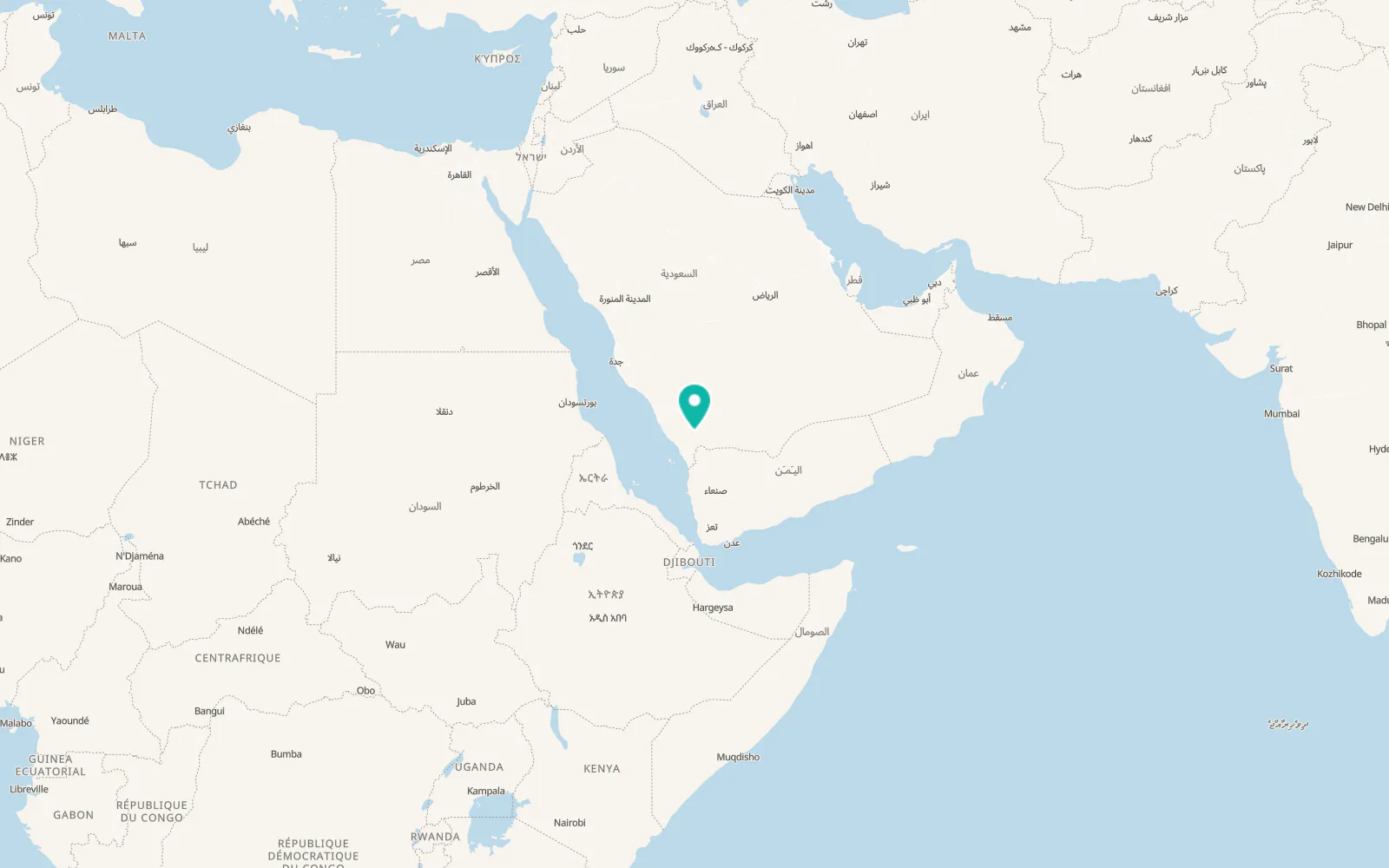 Map of Sarāt ‘Abīdah