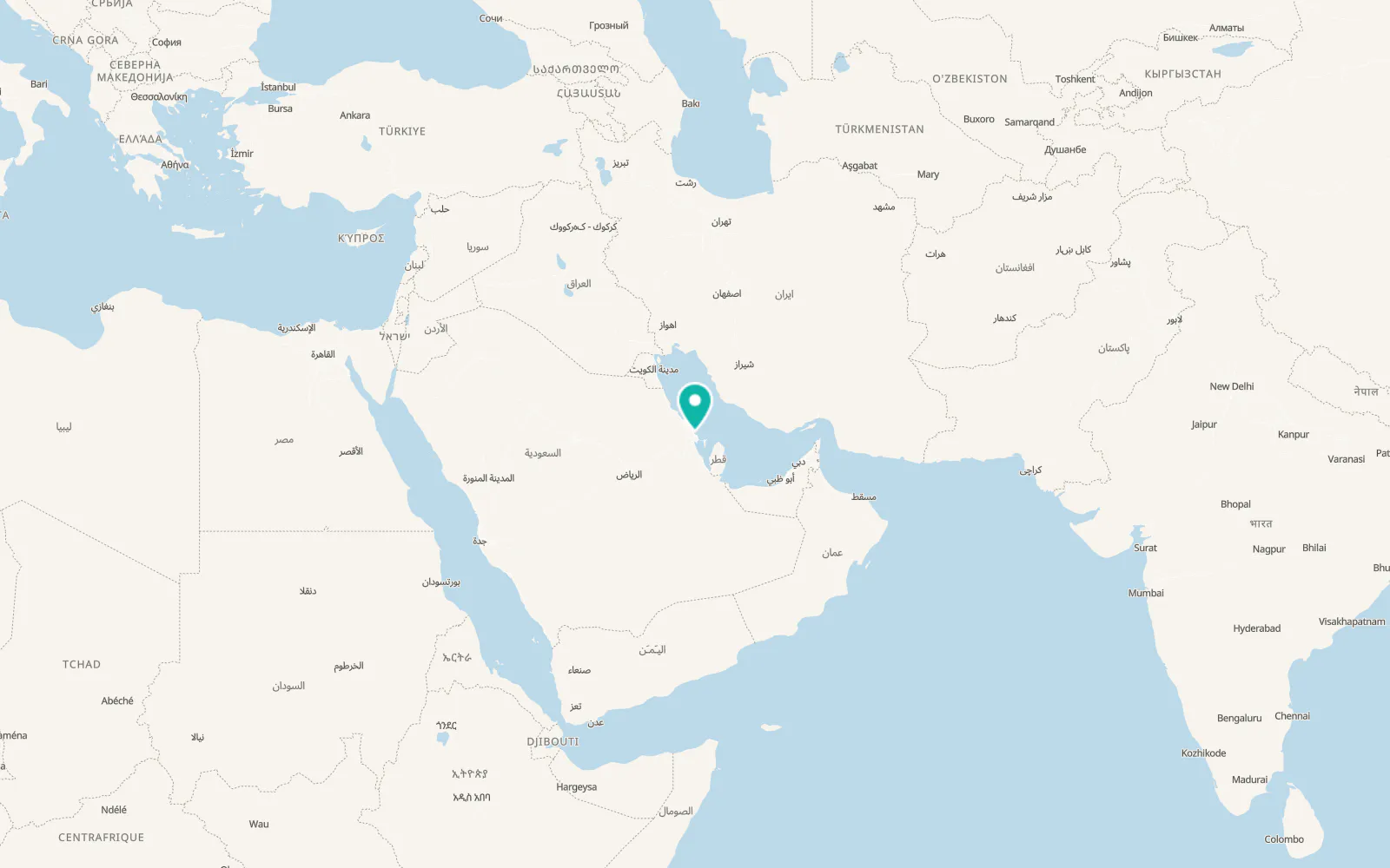 Map of Sayhāt