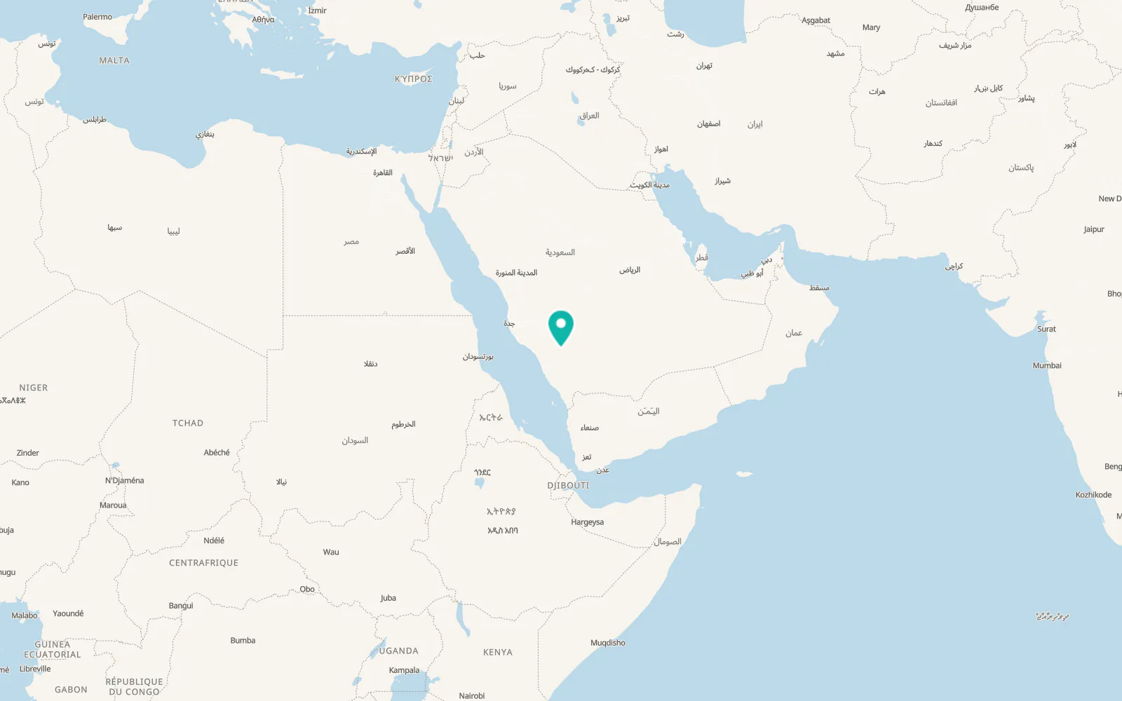 Map of Tabālah