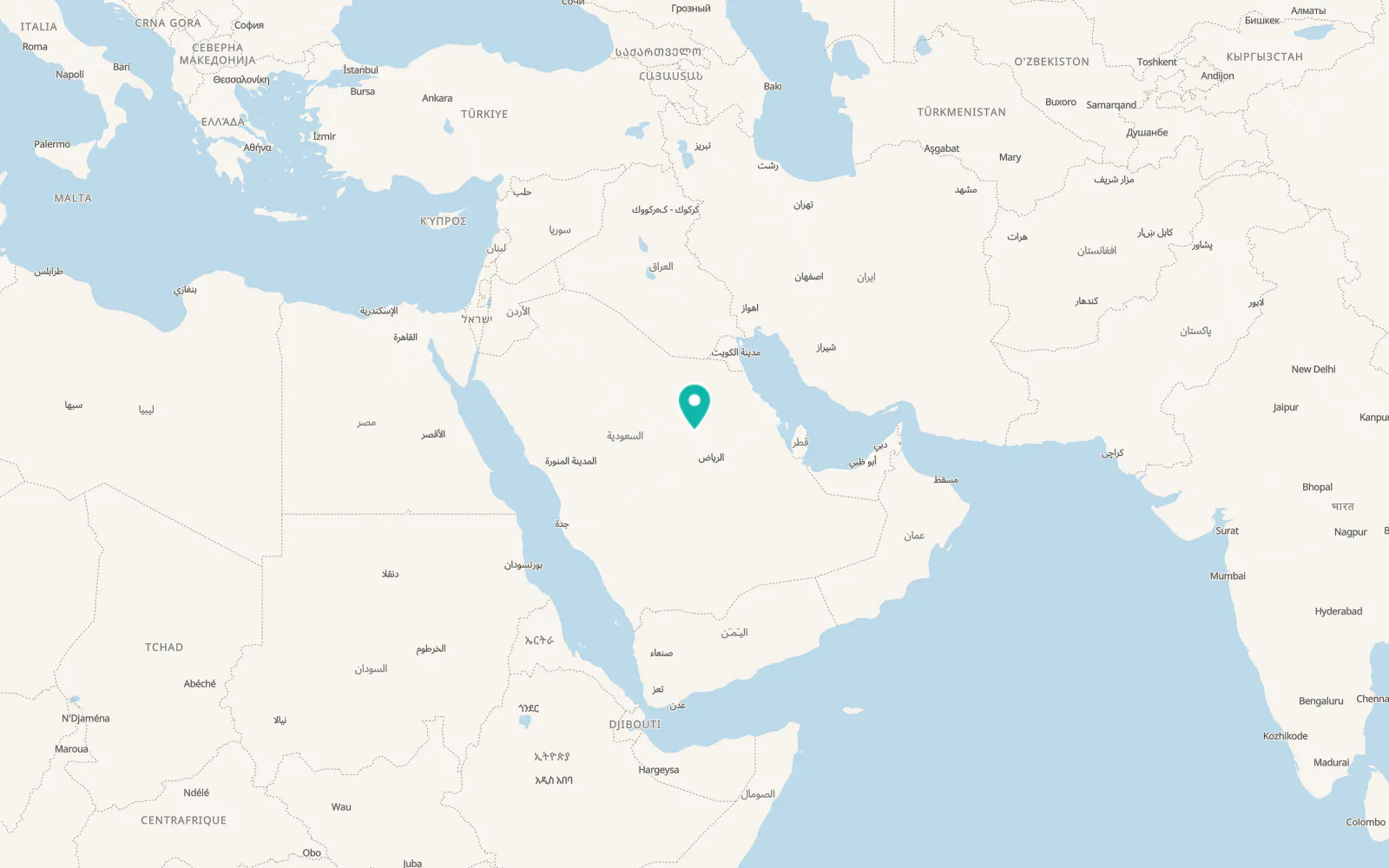 Map of Tumayr