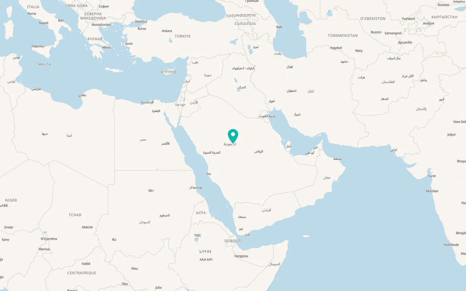 Map of Wed Alnkil