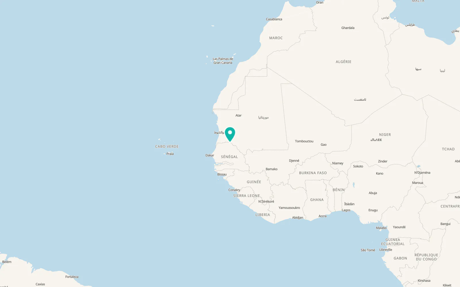 Map of Bodé