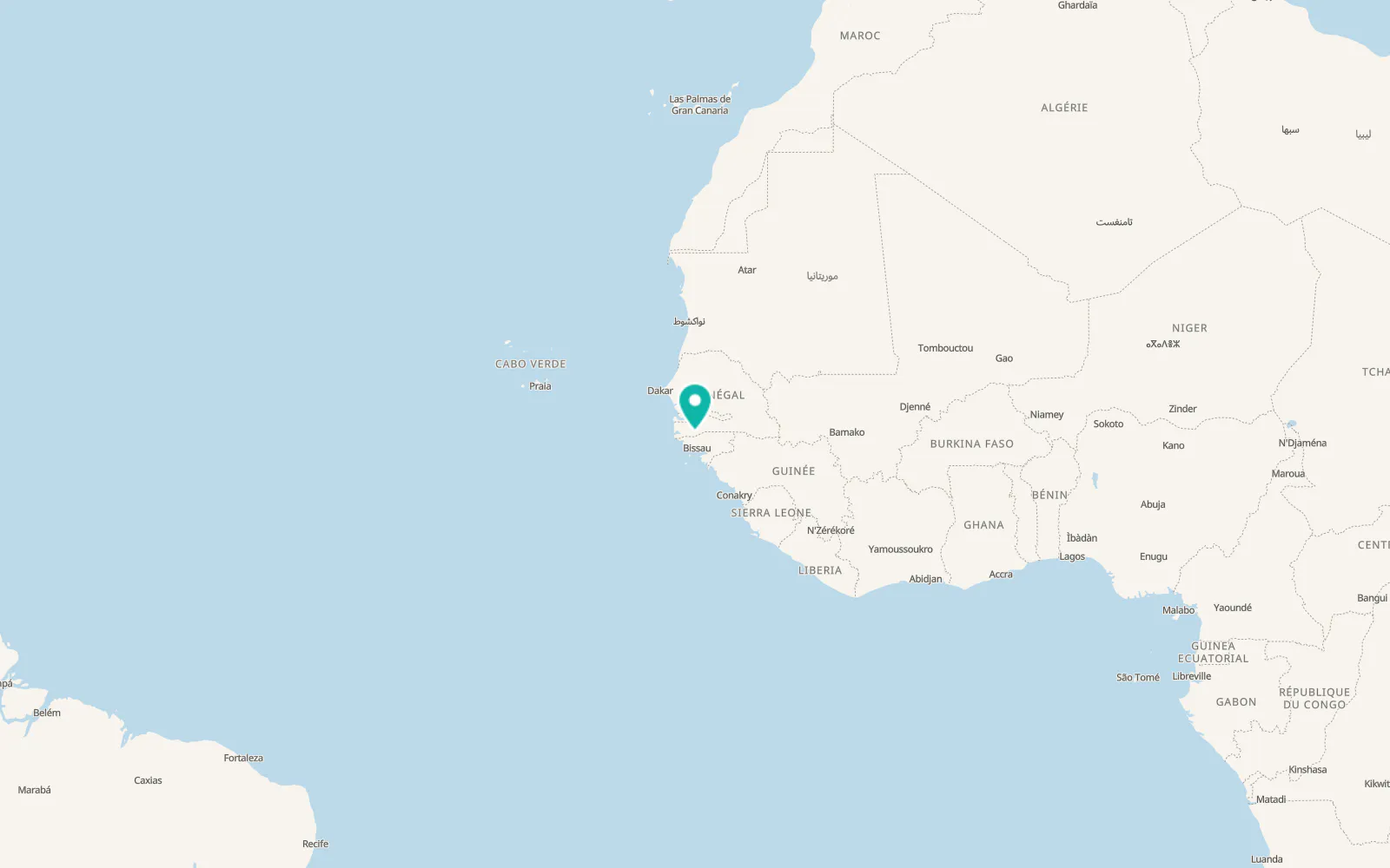 Map of Diattakounda
