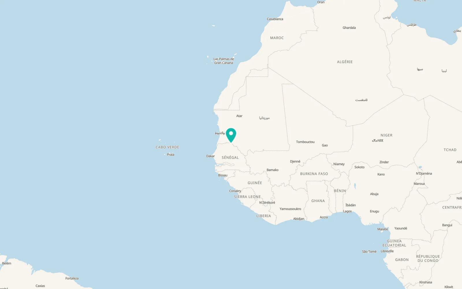 Map of Haïré Lao