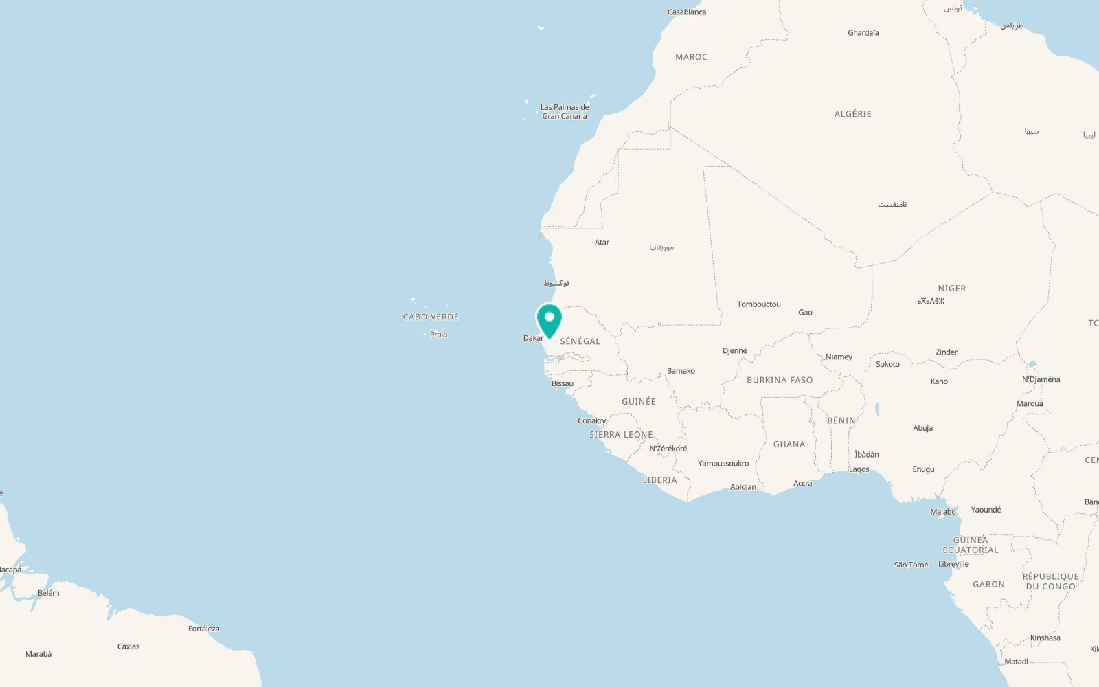Map of Poukham Un