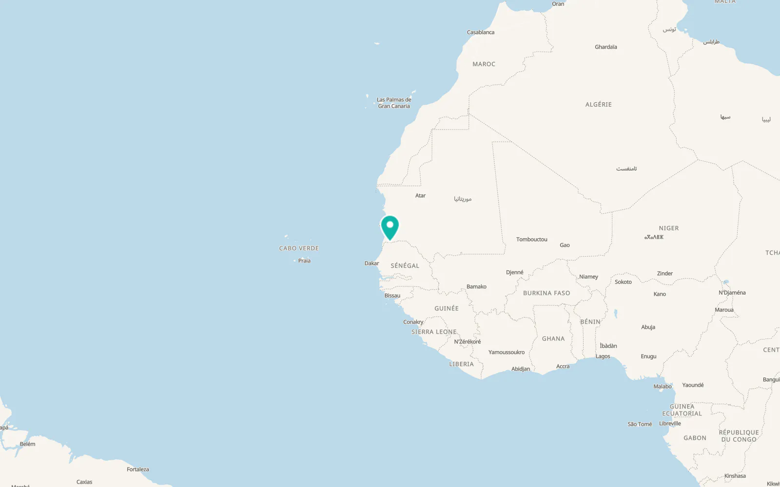 Map of Rosso