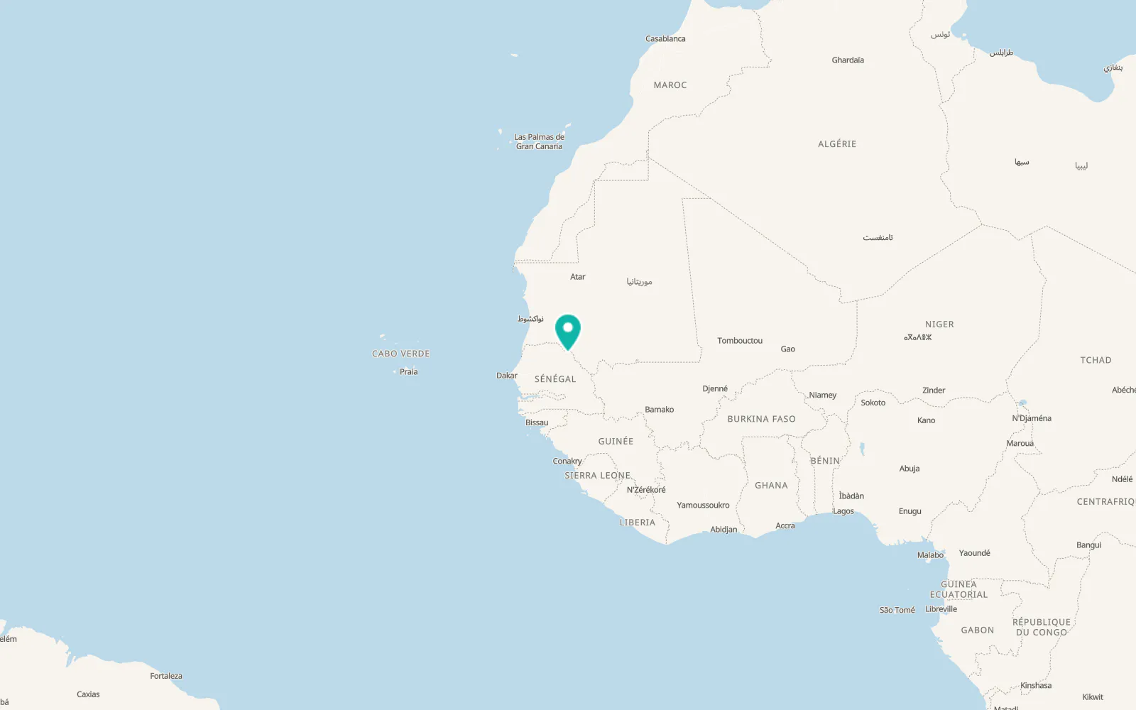 Map of Thilogne